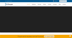 Desktop Screenshot of flucticiel.com